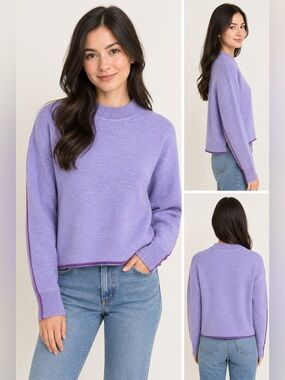 Lululemon Reversible Double-Knit Crew Neck Sweater